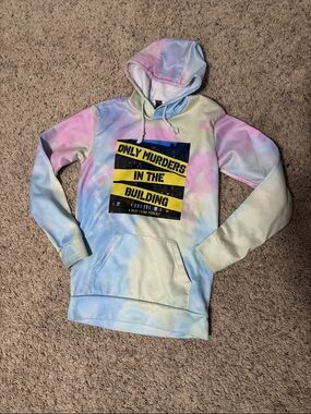 Tie-Dye 'Only Murders in the Building' ‘A True Crime Podcast’ Graphic Hoodie
